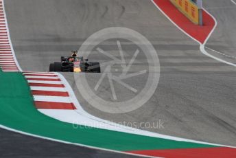 World © Octane Photographic Ltd. Formula 1 – United States GP - Qualifying. Aston Martin Red Bull Racing TAG Heuer RB14 – Daniel Ricciardo. Circuit of the Americas (COTA), USA. Saturday 20th October 2018.