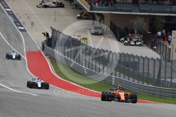 World © Octane Photographic Ltd. Formula 1 – United States GP - Qualifying. McLaren MCL33 – Stoffel Vandoorne. Circuit of the Americas (COTA), USA. Saturday 20th October 2018.