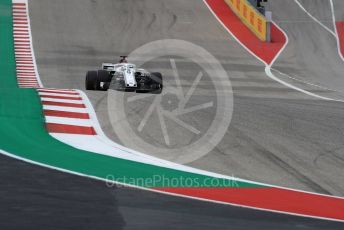 World © Octane Photographic Ltd. Formula 1 – United States GP - Qualifying. Alfa Romeo Sauber F1 Team C37 – Marcus Ericsson. Circuit of the Americas (COTA), USA. Saturday 20th October 2018.