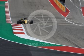 World © Octane Photographic Ltd. Formula 1 – United States GP - Qualifying. Renault Sport F1 Team RS18 – Nico Hulkenberg. Circuit of the Americas (COTA), USA. Saturday 20th October 2018.