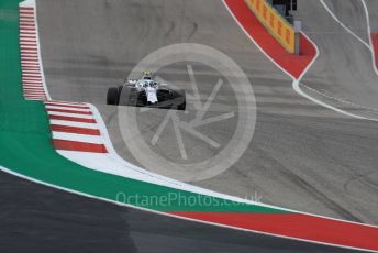 World © Octane Photographic Ltd. Formula 1 – United States GP - Qualifying. Williams Martini Racing FW41 – Sergey Sirotkin. Circuit of the Americas (COTA), USA. Saturday 20th October 2018.