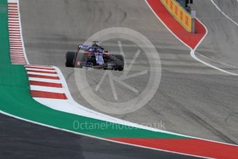 World © Octane Photographic Ltd. Formula 1 – United States GP - Qualifying. Scuderia Toro Rosso STR13 – Brendon Hartley. Circuit of the Americas (COTA), USA. Saturday 20th October 2018.
