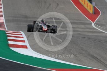 World © Octane Photographic Ltd. Formula 1 – United States GP - Qualifying. Haas F1 Team VF-18 – Romain Grosjean. Circuit of the Americas (COTA), USA. Saturday 20th October 2018.