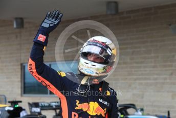 World © Octane Photographic Ltd. Formula 1 – United States GP - Qualifying. Aston Martin Red Bull Racing TAG Heuer RB14 – Daniel Ricciardo. Circuit of the Americas (COTA), USA. Saturday 20th October 2018.