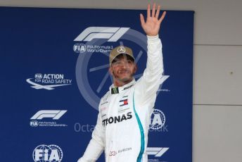 World © Octane Photographic Ltd. Formula 1 – United States GP – Qualifying. Mercedes AMG Petronas Motorsport AMG F1 W09 EQ Power+ - Lewis Hamilton. Circuit of the Americas (COTA), USA. Saturday 20th October 2018.