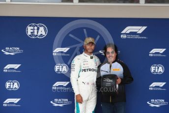 World © Octane Photographic Ltd. Formula 1 – United States GP – Qualifying. Mercedes AMG Petronas Motorsport AMG F1 W09 EQ Power+ - Lewis Hamilton. Circuit of the Americas (COTA), USA. Saturday 20th October 2018.