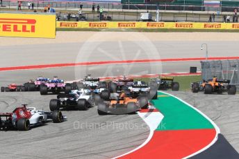 World © Octane Photographic Ltd. Formula 1 – United States GP - Race. McLaren MCL33 – Fernando Alonso. Circuit of the Americas (COTA), USA. Sunday 21st October 2018.