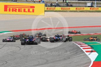 World © Octane Photographic Ltd. Formula 1 – United States GP - Race. Scuderia Toro Rosso STR13 – Brendon Hartley. Circuit of the Americas (COTA), USA. Sunday 21st October 2018.