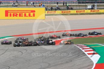 World © Octane Photographic Ltd. Formula 1 – United States GP - Race. Scuderia Toro Rosso STR13 – Brendon Hartley. Circuit of the Americas (COTA), USA. Sunday 21st October 2018.