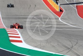World © Octane Photographic Ltd. Formula 1 – United States GP - Race. Scuderia Ferrari SF71-H – Kimi Raikkonen. Circuit of the Americas (COTA), USA. Sunday 21st October 2018.