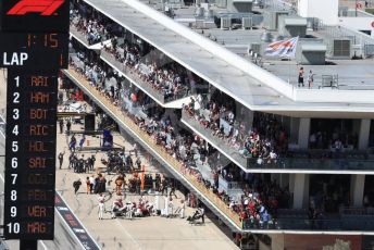 World © Octane Photographic Ltd. Formula 1 – United States GP - Race. Teams get ready for early pit stops. Circuit of the Americas (COTA), USA. Sunday 21st October 2018.