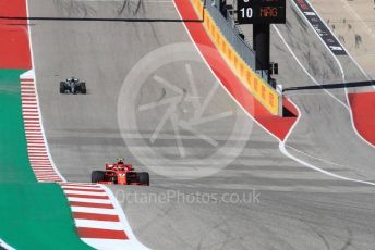 World © Octane Photographic Ltd. Formula 1 – United States GP - Race. Scuderia Ferrari SF71-H – Kimi Raikkonen. Circuit of the Americas (COTA), USA. Sunday 21st October 2018.