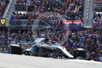 World © Octane Photographic Ltd. Formula 1 – United States GP – Race. Mercedes AMG Petronas Motorsport AMG F1 W09 EQ Power+ - Lewis Hamilton. Circuit of the Americas (COTA), USA. Sunday 21st October 2018.