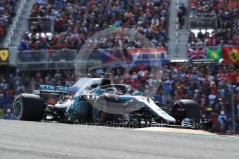 World © Octane Photographic Ltd. Formula 1 – United States GP – Race. Mercedes AMG Petronas Motorsport AMG F1 W09 EQ Power+ - Lewis Hamilton. Circuit of the Americas (COTA), USA. Sunday 21st October 2018.