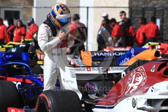 World © Octane Photographic Ltd. Formula 1 – United States GP - Race. Alfa Romeo Sauber F1 Team C37 – Marcus Ericsson. Circuit of the Americas (COTA), USA. Sunday 21st October 2018.