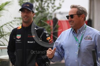 World © Octane Photographic Ltd. Formula 1 – United States GP - Paddock. Aston Martin Red Bull Racing TAG Heuer RB14 – Daniel Ricciardo. Circuit of the Americas (COTA), USA. Saturday 20th October 2018.