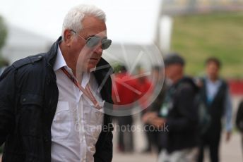 World © Octane Photographic Ltd. Formula 1 - United States GP - Paddock. Lance Stroll father Lawrence Stroll - investor, part-owner of Racing Point Force India Formula 1 team. Circuit of the Americas (COTA), USA. Saturday 20th October 2018.