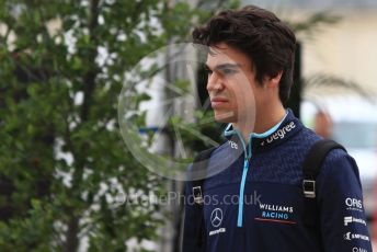 World © Octane Photographic Ltd. Formula 1 – United States GP - Paddock. Williams Martini Racing FW41 – Lance Stroll. Circuit of the Americas (COTA), USA. Saturday 20th October 2018.