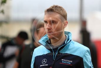 World © Octane Photographic Ltd. Formula 1 – United States GP - Paddock. Williams Martini Racing FW41 – Sergey Sirotkin. Circuit of the Americas (COTA), USA. Saturday 20th October 2018.