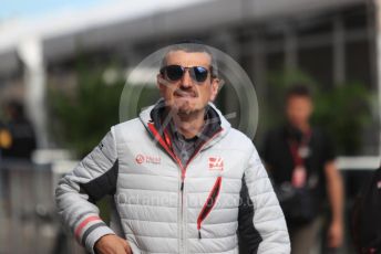 World © Octane Photographic Ltd. Formula 1 - United States GP - Paddock. Guenther Steiner  - Team Principal of Haas F1 Team. Circuit of the Americas (COTA), USA. Sunday 21st October 2018.