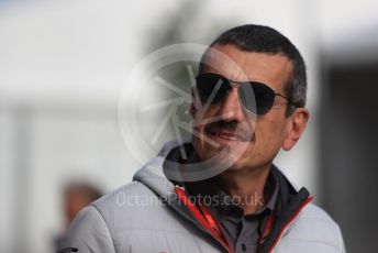 World © Octane Photographic Ltd. Formula 1 - United States GP - Paddock. Guenther Steiner - Team Principal of Haas F1 Team. Circuit of the Americas (COTA), USA. Sunday 21st October 2018.