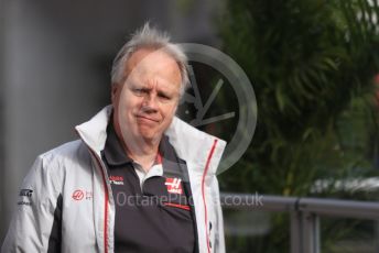 World © Octane Photographic Ltd. Formula 1 - United States GP - Paddock. Gene Haas - Founder and Chairman of Haas F1 Team. Circuit of the Americas (COTA), USA. Sunday 21st October 2018.