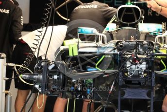 World © Octane Photographic Ltd. Formula 1 – United States GP – Pit Lane. Mercedes AMG Petronas Motorsport AMG F1 W09 EQ Power+. Circuit of the Americas (COTA), USA. Thursday 18th October 2018.