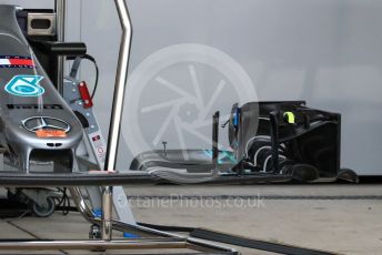 World © Octane Photographic Ltd. Formula 1 – United States GP – Pit Lane. Mercedes AMG Petronas Motorsport AMG F1 W09 EQ Power+. Circuit of the Americas (COTA), USA. Thursday 18th October 2018.