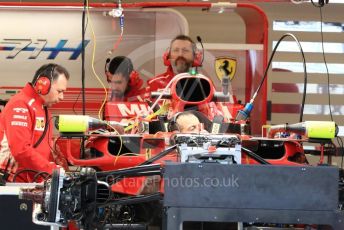 World © Octane Photographic Ltd. Formula 1 – United States GP - Pit Lane. Scuderia Ferrari SF71-H. Circuit of the Americas (COTA), USA. Thursday 18th October 2018.