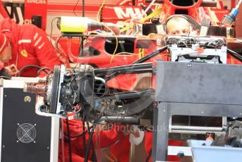 World © Octane Photographic Ltd. Formula 1 – United States GP - Pit Lane. Scuderia Ferrari SF71-H. Circuit of the Americas (COTA), USA. Thursday 18th October 2018.