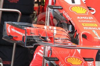 World © Octane Photographic Ltd. Formula 1 – United States GP - Pit Lane. Scuderia Ferrari SF71-H. Circuit of the Americas (COTA), USA. Thursday 18th October 2018.