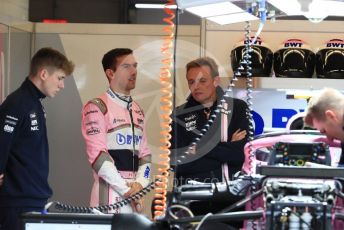 World © Octane Photographic Ltd. Formula 1 – United States GP - Pit Lane. Racing Point Force India VJM11 - Nicholas Latifi. Circuit of the Americas (COTA), USA. Thursday 18th October 2018.