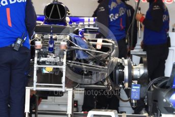 World © Octane Photographic Ltd. Formula 1 – United States GP - Pit Lane. Scuderia Toro Rosso STR13. Circuit of the Americas (COTA), USA. Thursday 18th October 2018.