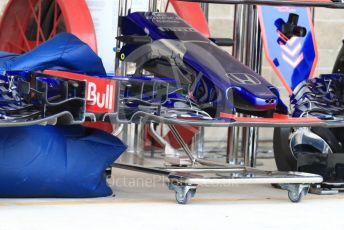 World © Octane Photographic Ltd. Formula 1 – United States GP - Pit Lane. Scuderia Toro Rosso STR13. Circuit of the Americas (COTA), USA. Thursday 18th October 2018.