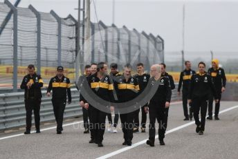 World © Octane Photographic Ltd. Formula 1 – United States GP - Track Walk. Renault Sport F1 Team RS18 – Carlos Sainz. Circuit of the Americas (COTA), USA. Thursday 18th October 2018.