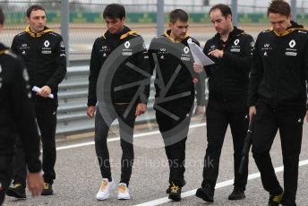 World © Octane Photographic Ltd. Formula 1 – United States GP - Track Walk. Renault Sport F1 Team RS18 – Carlos Sainz. Circuit of the Americas (COTA), USA. Thursday 18th October 2018.