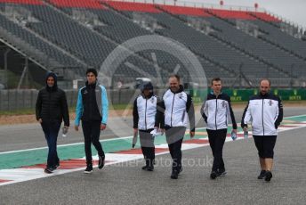 World © Octane Photographic Ltd. Formula 1 – United States GP - Track Walk. Williams Martini Racing – Lance Stroll. Circuit of the Americas (COTA), USA. Thursday 18th October 2018.