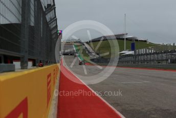 World © Octane Photographic Ltd. Formula 1 – United States GP – Pit Lane Setup. Start/ finish straight. Circuit of the Americas (COTA), USA. Wednesday 17th October 2018.