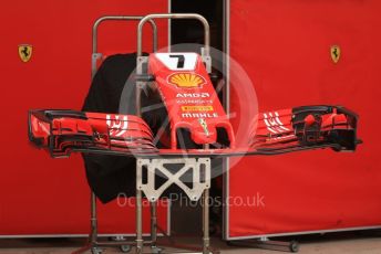 World © Octane Photographic Ltd. Formula 1 – United States GP – Pit Lane Setup. Scuderia Ferrari. Circuit of the Americas (COTA), USA. Wednesday 17th October 2018.