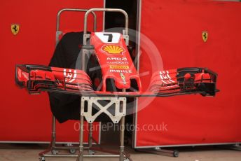 World © Octane Photographic Ltd. Formula 1 – United States GP – Pit Lane Setup. Scuderia Ferrari. Circuit of the Americas (COTA), USA. Wednesday 17th October 2018.