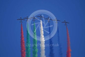World © Octane Photographic Ltd. UAE Al Fursan (The Knights) Air Display Team – Aermacchi MB-339A. Saturday 30th November 2019, F1 Abu Dhabi GP - Yas Marina circuit, Abu Dhabi, UAE.