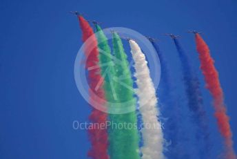 World © Octane Photographic Ltd. UAE Al Fursan (The Knights) Air Display Team – Aermacchi MB-339A. Saturday 30th November 2019, F1 Abu Dhabi GP - Yas Marina circuit, Abu Dhabi, UAE.
