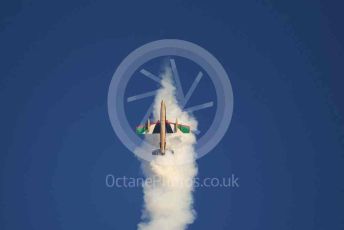 World © Octane Photographic Ltd. UAE Al Fursan (The Knights) Air Display Team – Aermacchi MB-339A. Saturday 30th November 2019, F1 Abu Dhabi GP - Yas Marina circuit, Abu Dhabi, UAE.