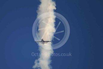 World © Octane Photographic Ltd. UAE Al Fursan (The Knights) Air Display Team – Aermacchi MB-339A. Saturday 30th November 2019, F1 Abu Dhabi GP - Yas Marina circuit, Abu Dhabi, UAE.