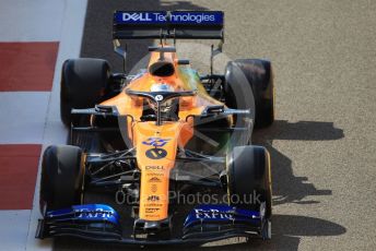 World © Octane Photographic Ltd. Formula 1 – Abu Dhabi GP - Practice 1. McLaren MCL34 – Carlos Sainz. Yas Marina Circuit, Abu Dhabi, UAE. Friday 29th November 2019.