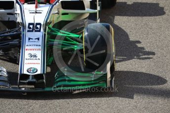 World © Octane Photographic Ltd. Formula 1 – Abu Dhabi GP - Practice 1. Alfa Romeo Racing C38 – Antonio Giovinazzi. Yas Marina Circuit, Abu Dhabi, UAE. Friday 29th November 2019.