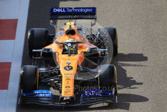 World © Octane Photographic Ltd. Formula 1 – Abu Dhabi GP - Practice 1. McLaren MCL34 – Lando Norris. Yas Marina Circuit, Abu Dhabi, UAE. Friday 29th November 2019.