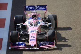 World © Octane Photographic Ltd. Formula 1 – Abu Dhabi GP - Practice 1. SportPesa Racing Point RP19 - Sergio Perez. Yas Marina Circuit, Abu Dhabi, UAE. Friday 29th November 2019.