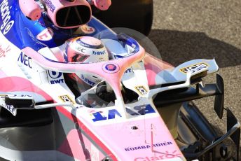 World © Octane Photographic Ltd. Formula 1 – Abu Dhabi GP - Practice 1. SportPesa Racing Point RP19 - Sergio Perez. Yas Marina Circuit, Abu Dhabi, UAE. Friday 29th November 2019.