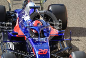 World © Octane Photographic Ltd. Formula 1 – Abu Dhabi GP - Practice 1. Scuderia Toro Rosso STR14 – Daniil Kvyat. Yas Marina Circuit, Abu Dhabi, UAE. Friday 29th November 2019.